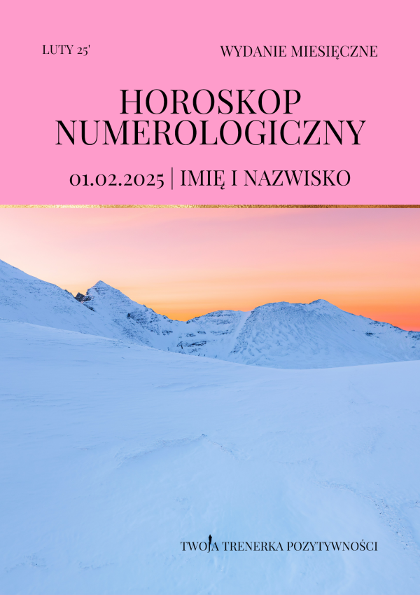 Horoskop Numerologiczny na miesiąc